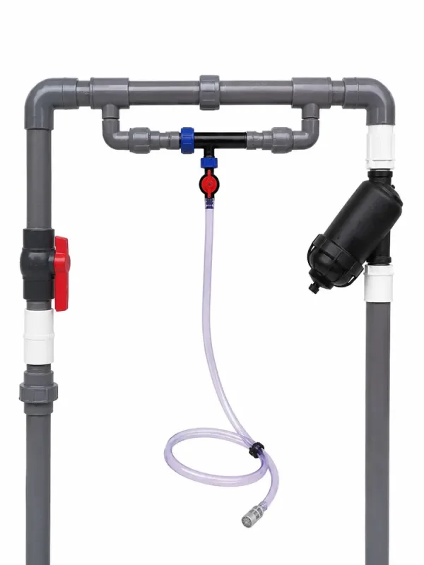 Proportional dosage fertigation equipment